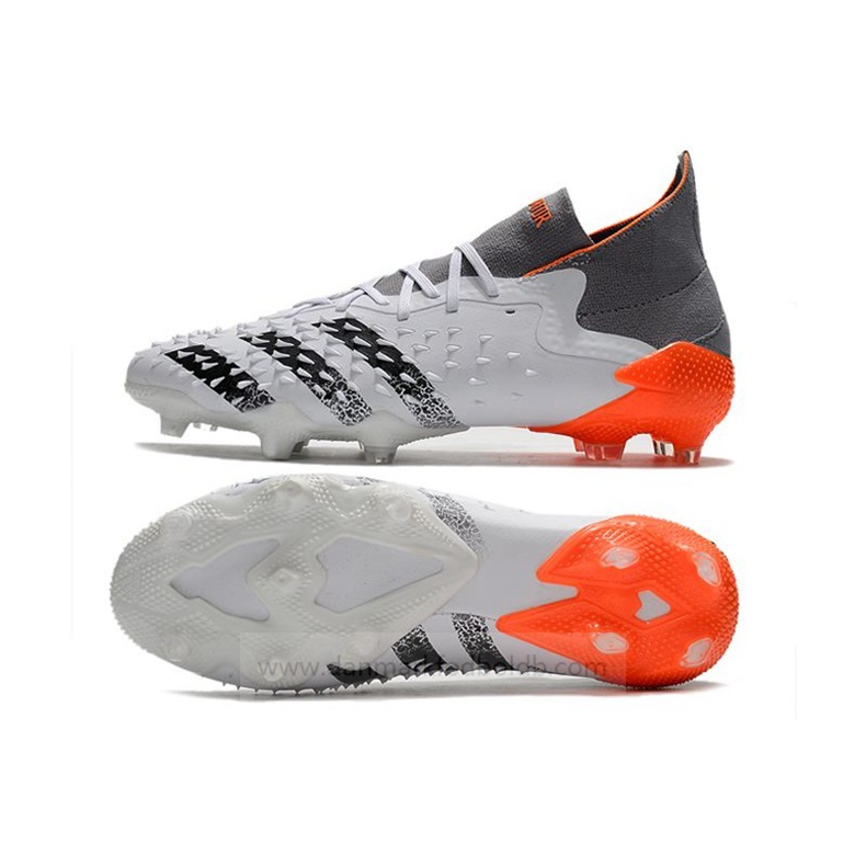 Adidas Predator Freak.1 FG Whitespark Fodboldstøvler Herre – Hvid Sølv Rød